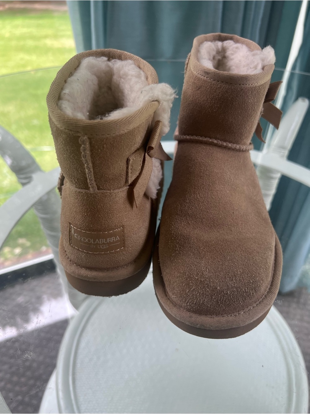 Ugg/Koolaburra Kids Chestnut Sheepskin Boot